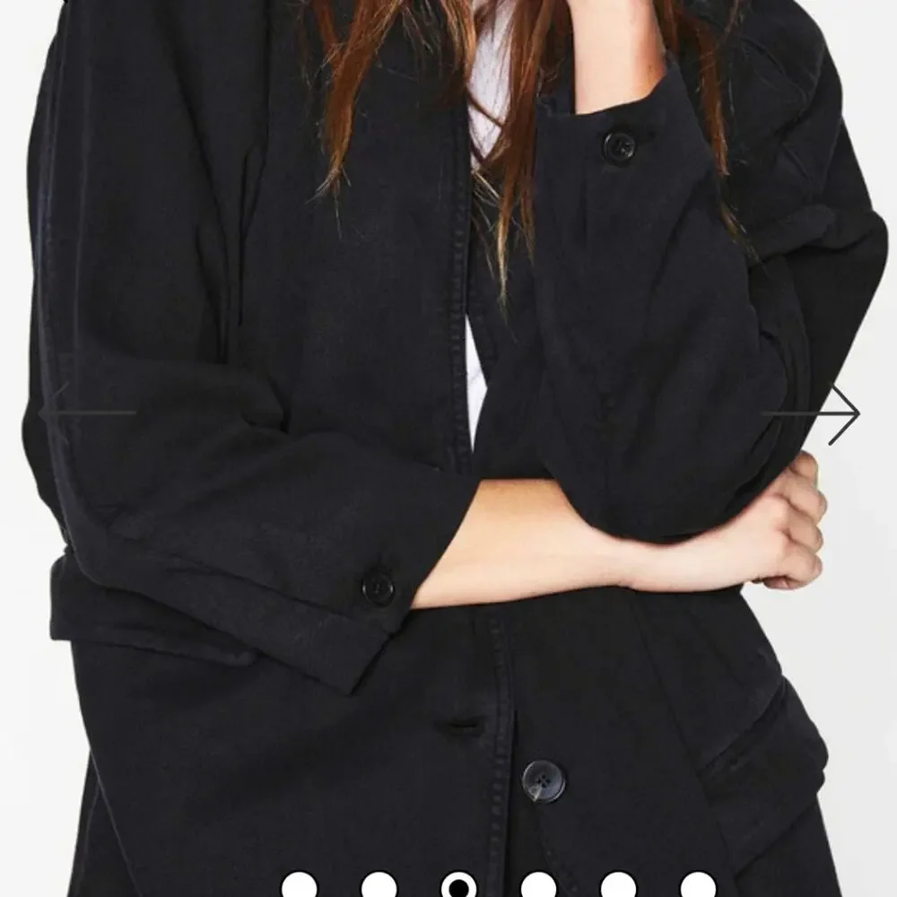 Ba&sh mike oversized two buttons jacket coat US size 6‎